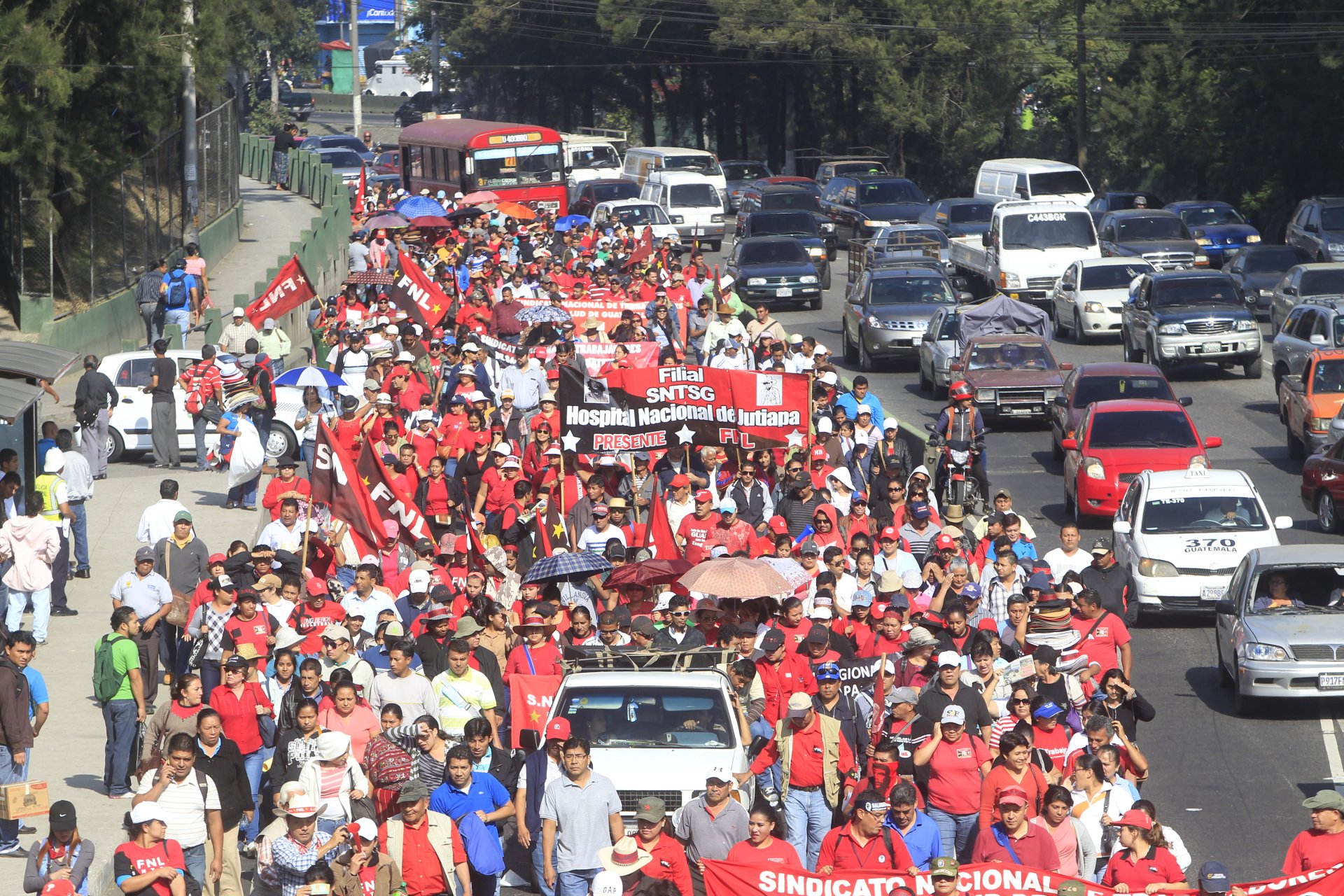 Salubristas anuncian movilizaciones este viernes 13 de marzo en la capital y provincias de Guatemala