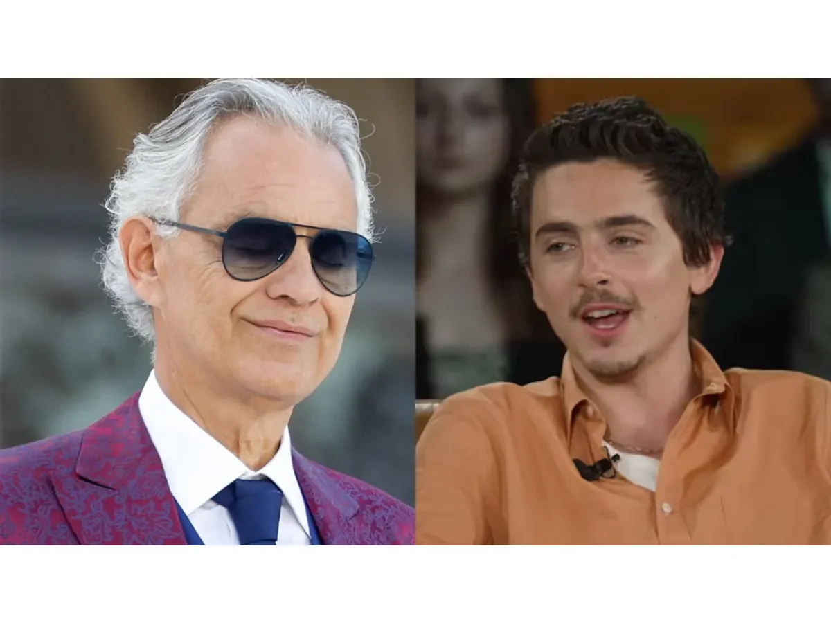 Andrea Bocelli invita a Timothée Chalamet a redescubrir la ópera y el ballet en vivo