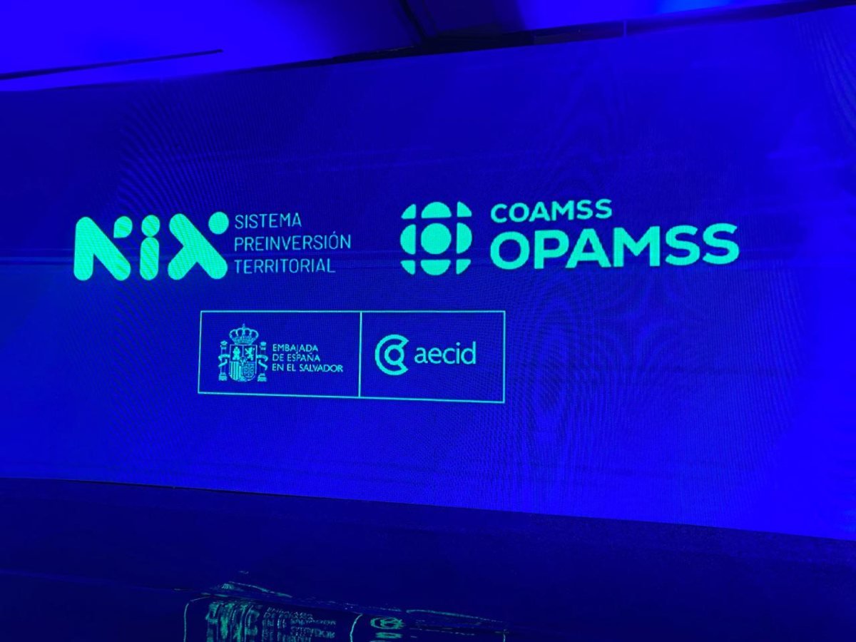 OPAMSS lanza plataforma NIX para modernizar planificación e impulsar inversiones en San Salvador