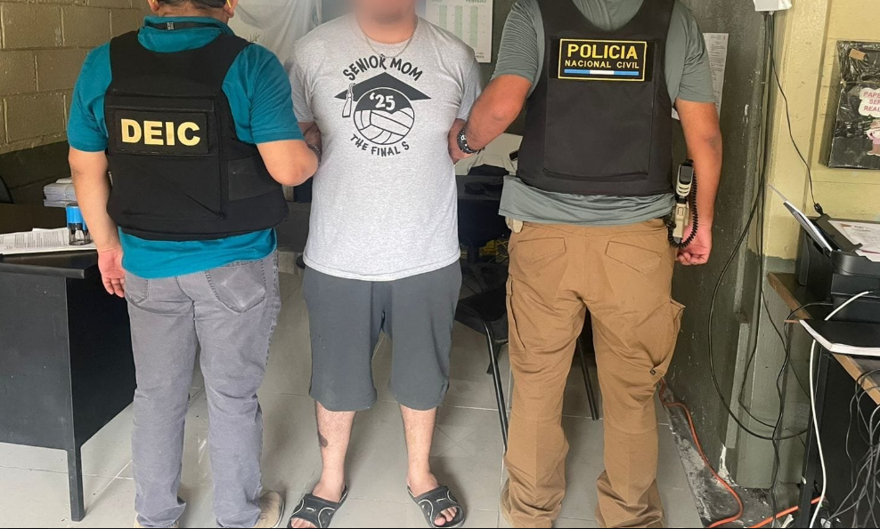Capturan a hombre solicitado en extradición por agresión sexual y violación en Guatemala
