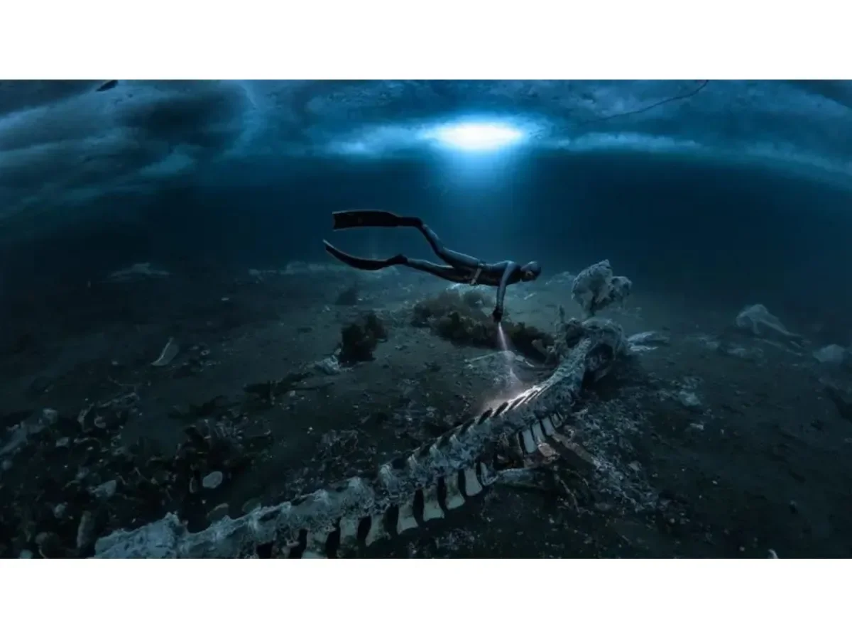 Cementerios de ballenas bajo el hielo: un ecosistema vital en las profundidades marinas de Groenlandia