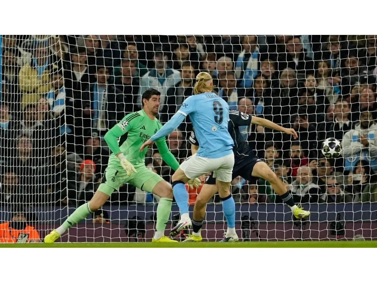 Real Madrid sufre baja clave: Courtois abandona partido ante Manchester City por lesión