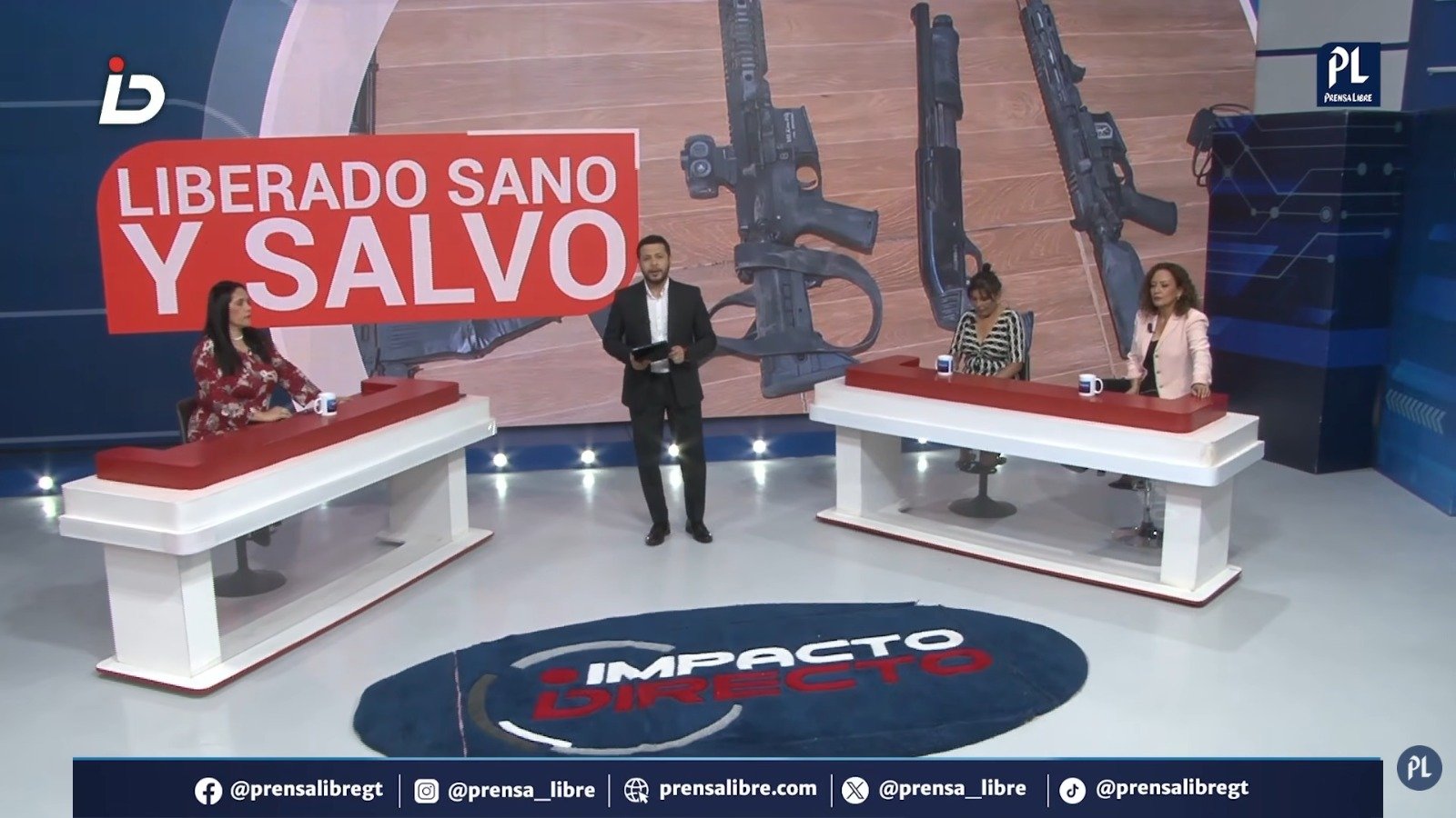 Operativo en Huehuetenango frustra secuestro de joven y detiene a ocho hombres armados