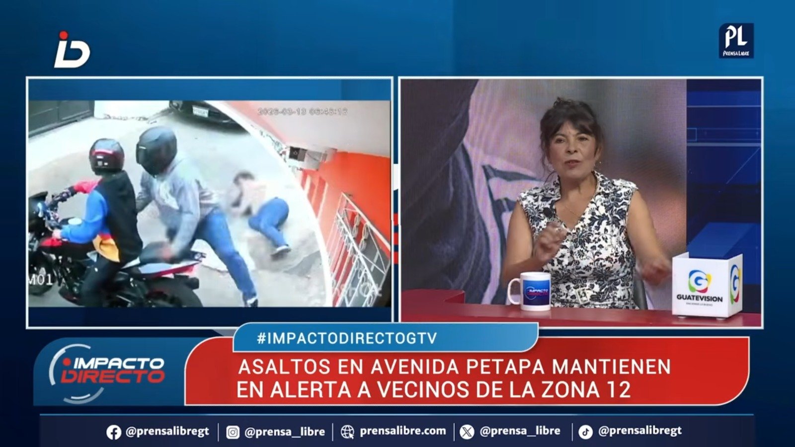Condenan ataque a mujer de la tercera edad durante asalto en avenida Petapa