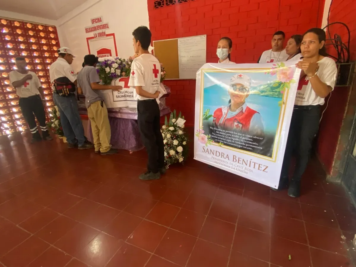 La Unión despide a Sandra Benítez, presidenta de Cruz Roja fallecida en accidente vial