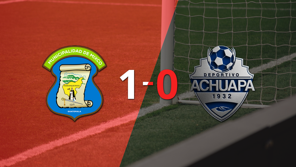 Mixco se impone 1-0 a Achuapa con gol de Christian Ojeda en el Municipal