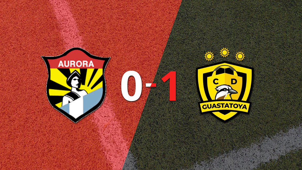 Guastatoya supera a Aurora FC con gol decisivo de Keyshwen Arboine en el Clausura 2024