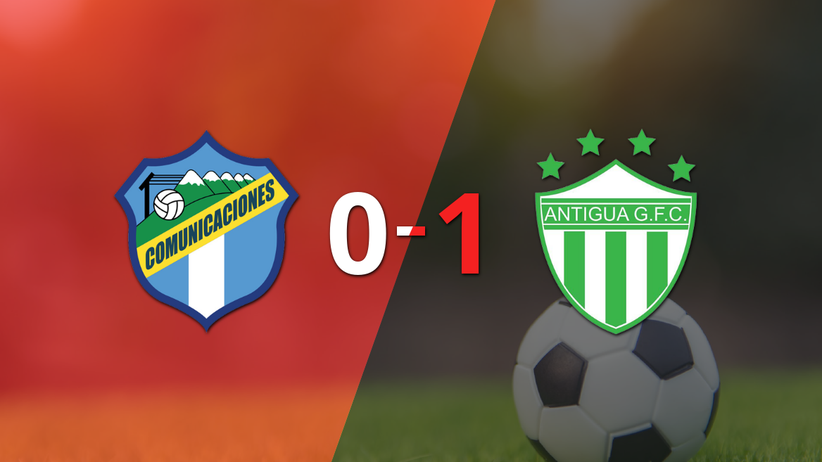 Antigua GFC se impone 1-0 a Comunicaciones en duelo clave del torneo nacional