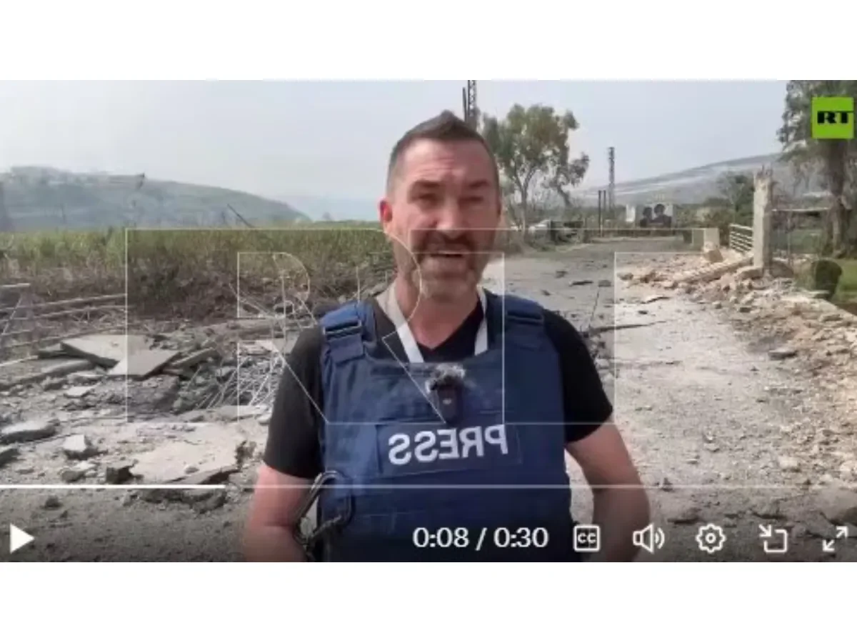 Dos periodistas rusos resultan heridos tras ataque israelí en el sur del Líbano