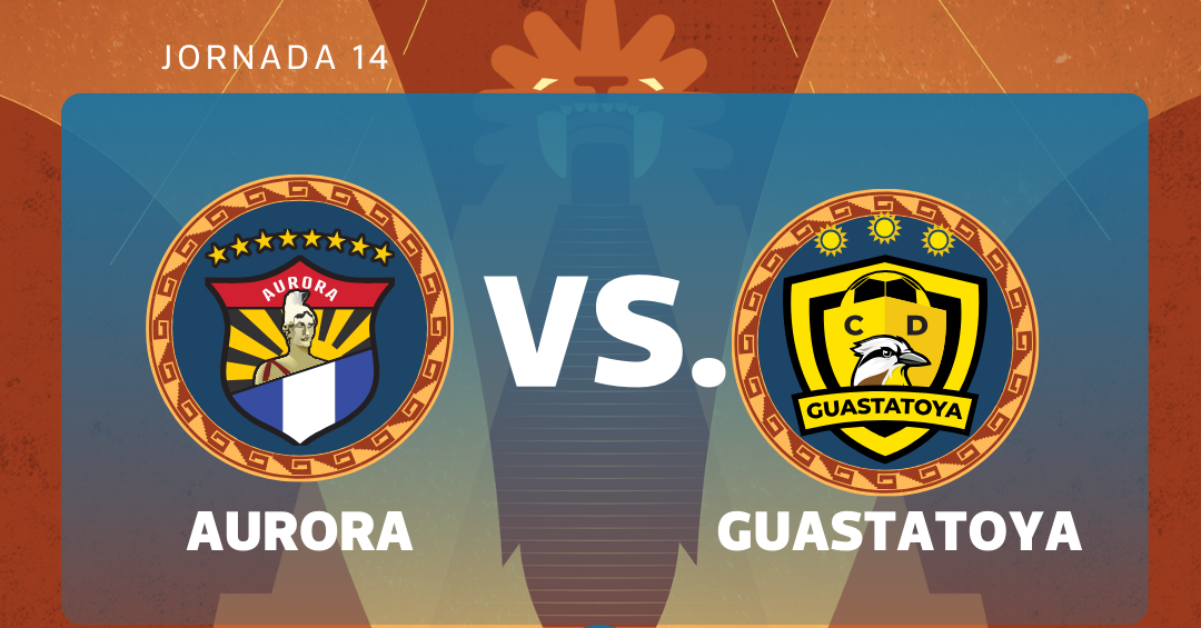 Aurora y Guastatoya se enfrentan en un duelo decisivo por la permanencia en el Clausura 2026