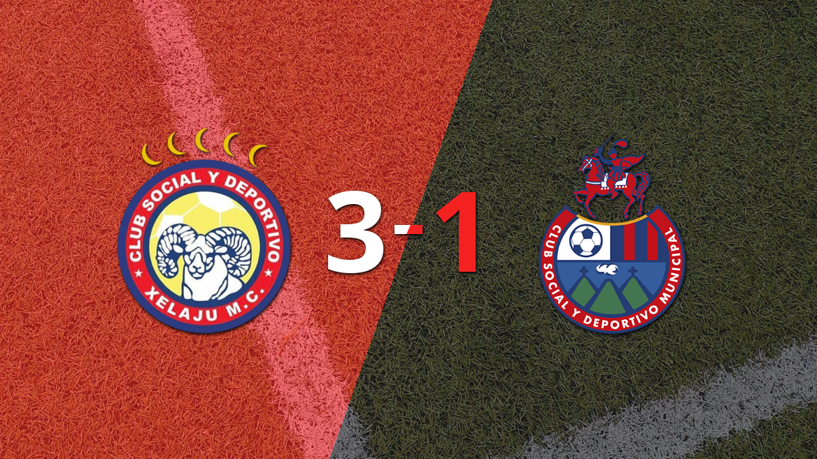 Xelajú remontó y venció 3-1 a Municipal en un duelo decisivo del Clausura 2024