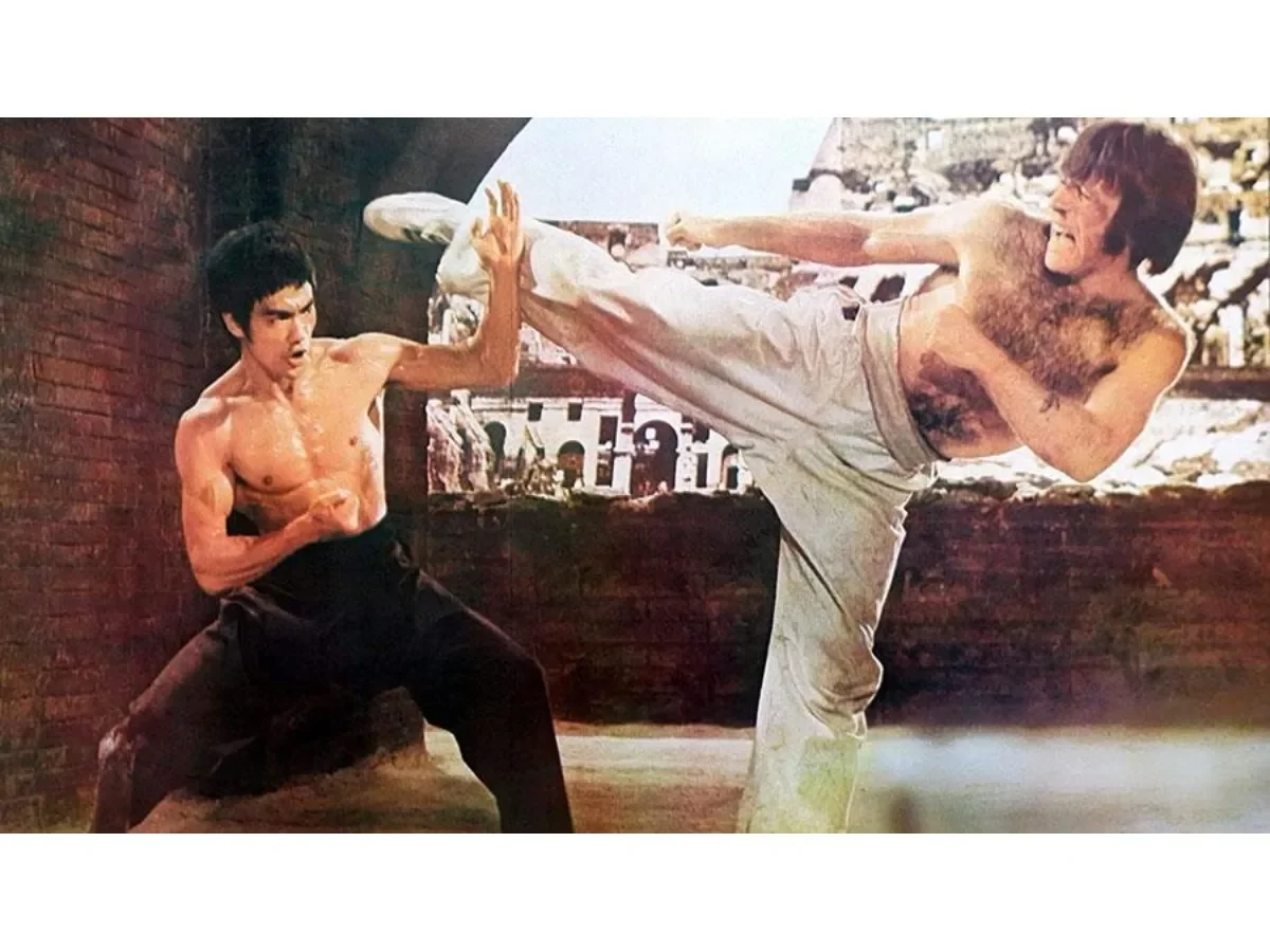 El duelo legendario entre Chuck Norris y Bruce Lee que marcó el cine de artes marciales