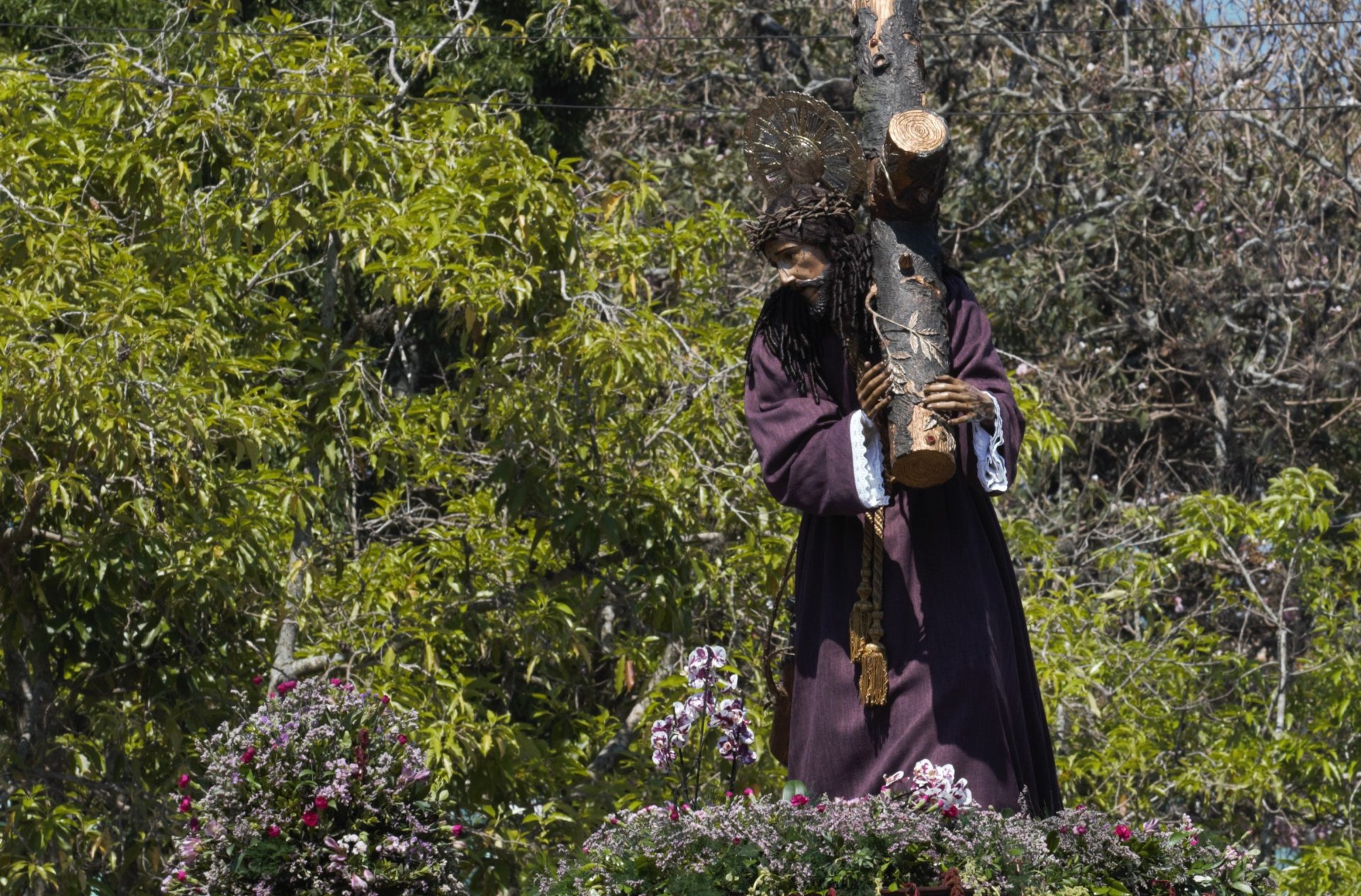 Semana Santa 2026 en Ciudad de Guatemala: Procesión de la Reseña de la Imagen de Jesús Nazareno, horarios y detalles
