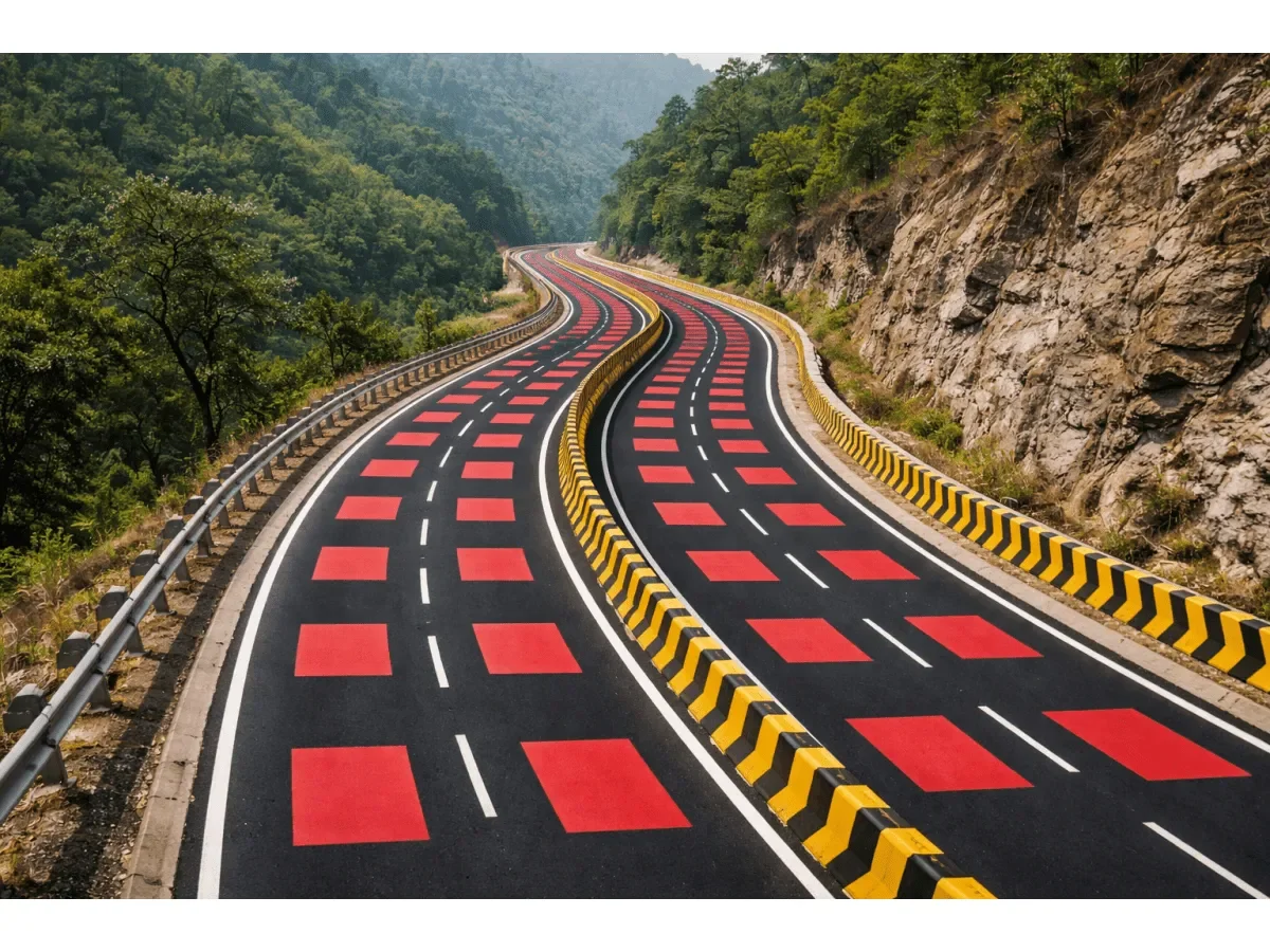 India implementa carretera roja para reducir accidentes y proteger fauna silvestre en Madhya Pradesh
