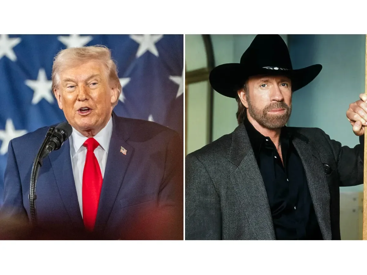 Donald Trump lamenta la muerte de Chuck Norris, ícono de las artes marciales y la televisión