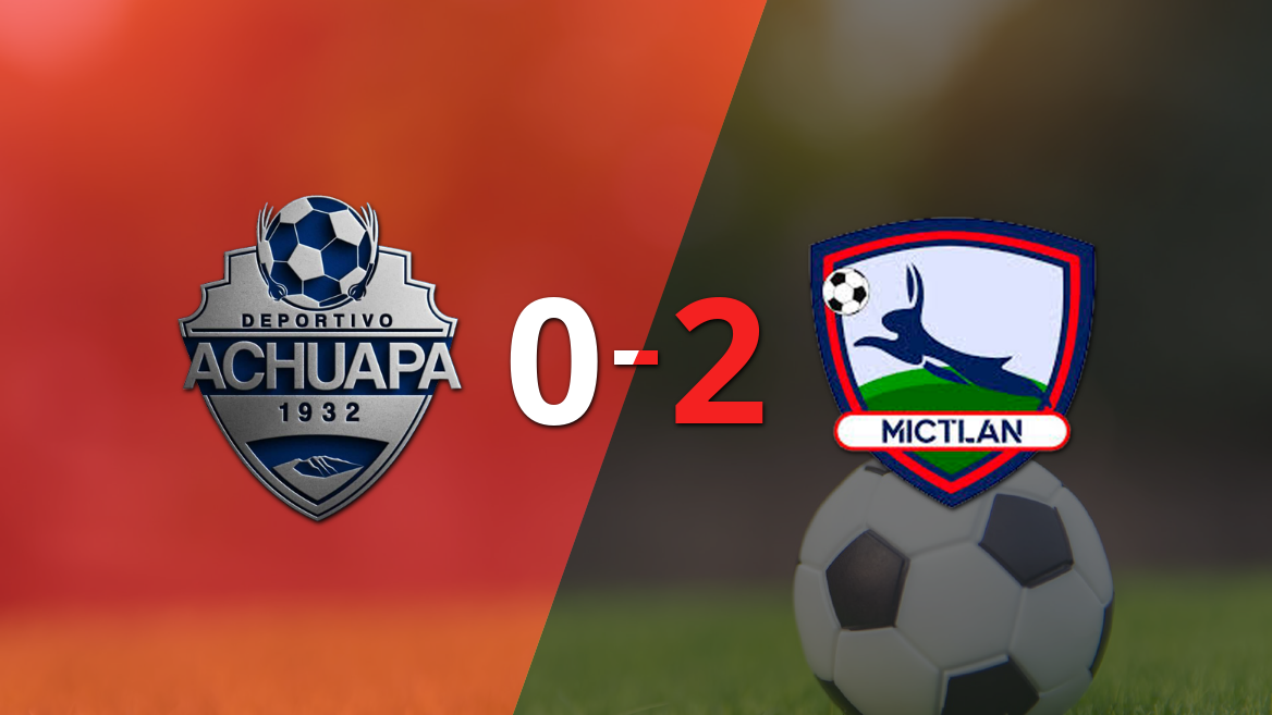 Sebastián Colón lidera el triunfo 2-0 de Mictlán sobre Achuapa en la fecha 15