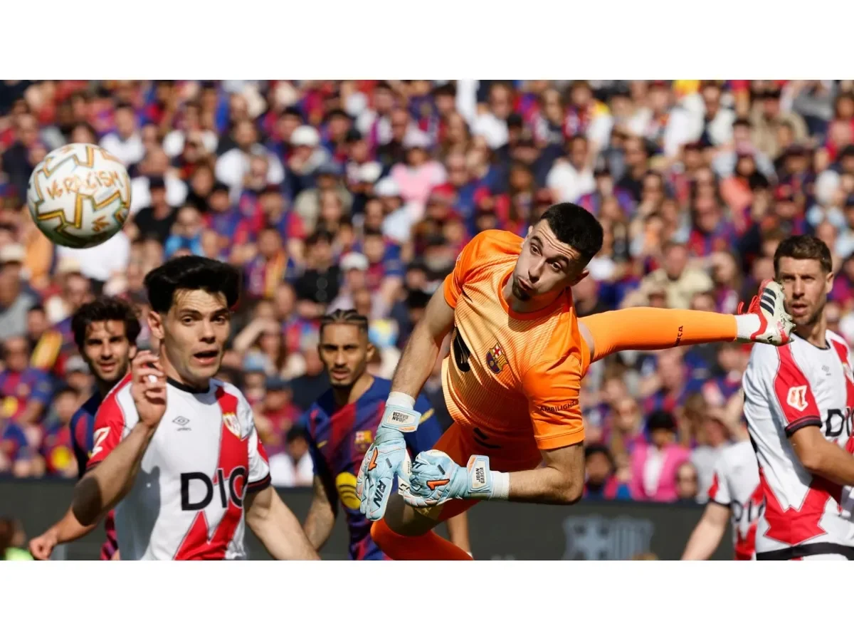 Joan García destaca la importancia de la victoria ante Rayo Vallecano pese a un partido irregular