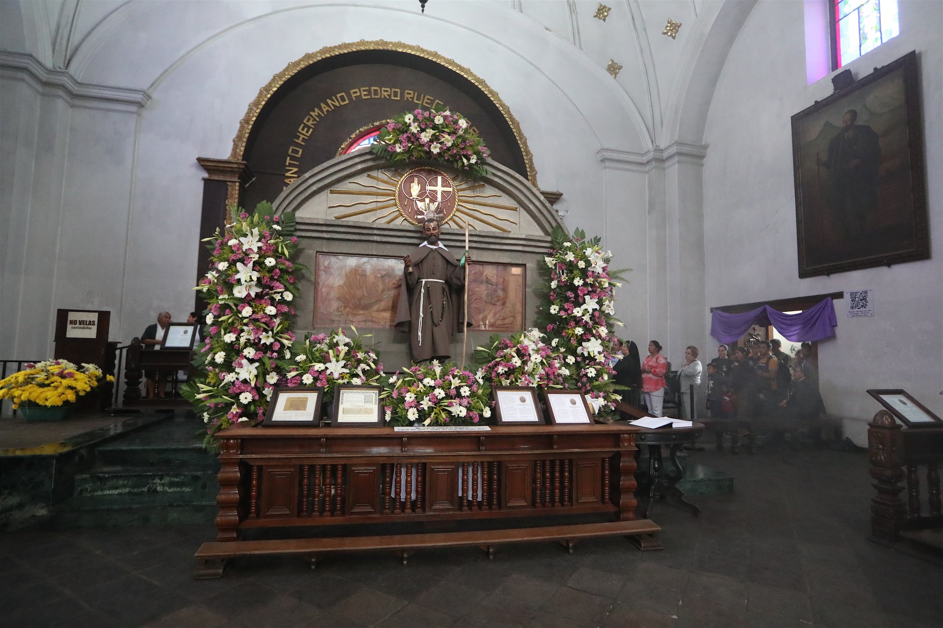 La tumba del Santo Hermano Pedro: historia, aperturas y futuras conmemoraciones