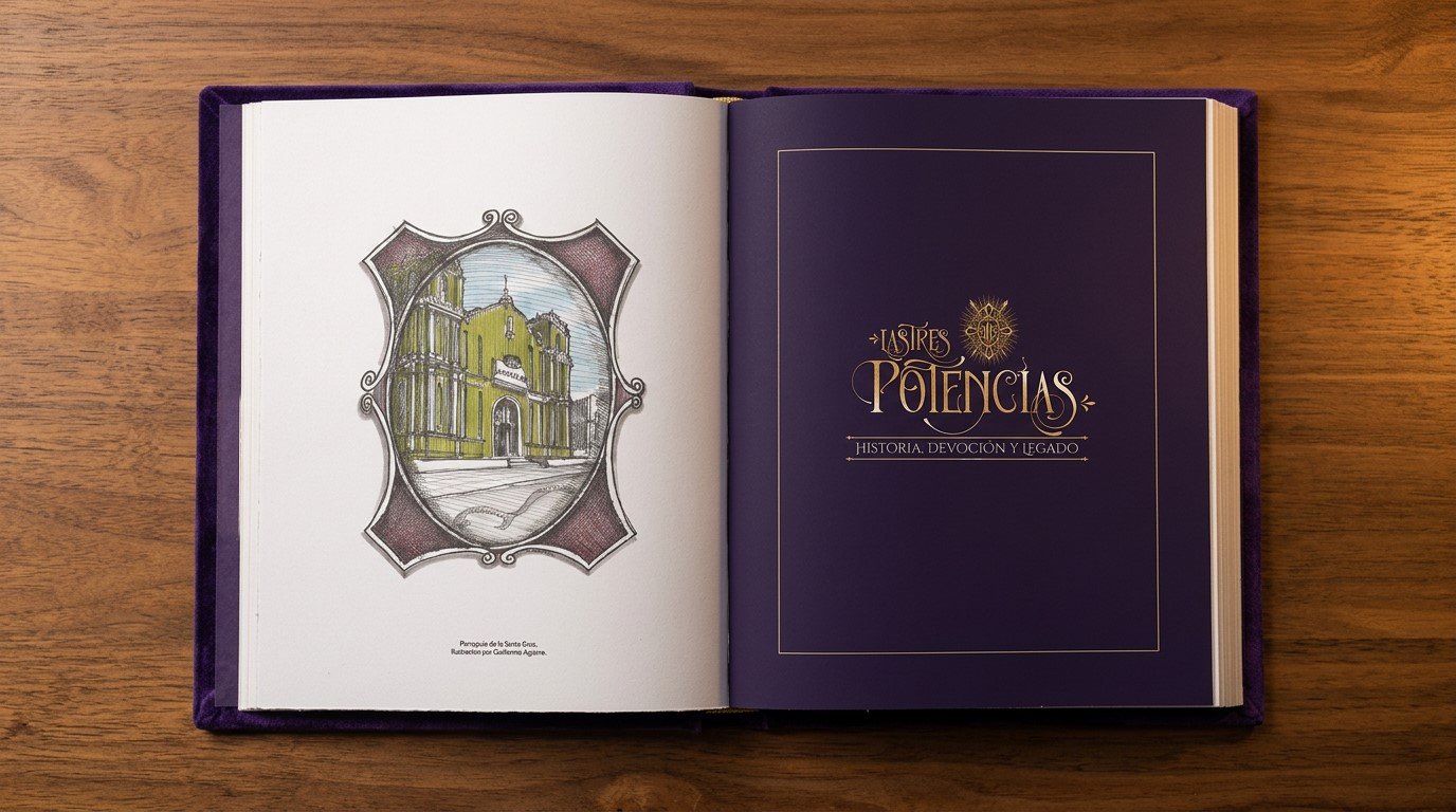 Libro revela historia y devoción centenaria de Jesús Nazareno de las Tres Potencias en Guatemala