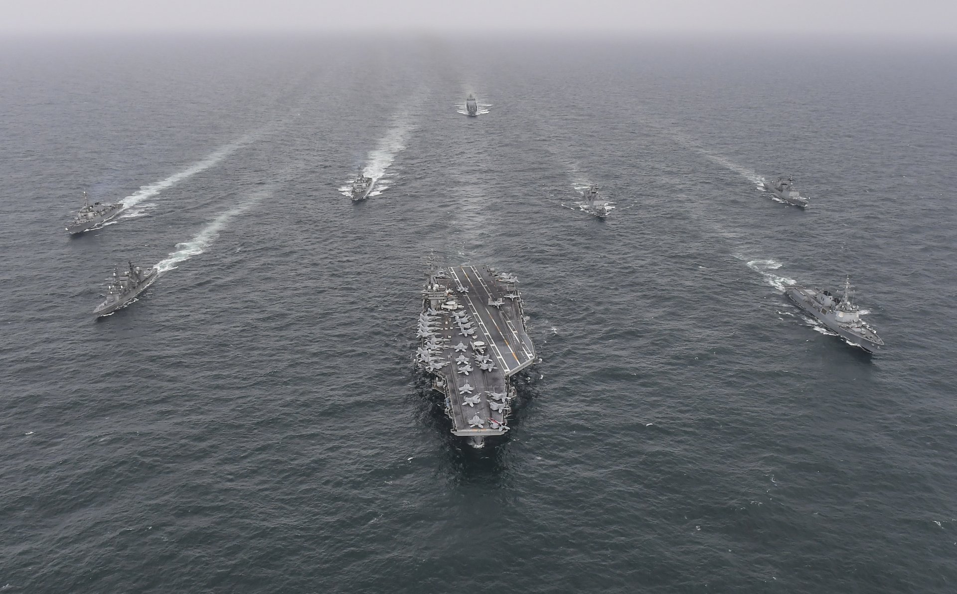 Portaaviones USS Nimitz y destructor USS Gridley inician gira naval por América Latina con posible escala en Guatemala