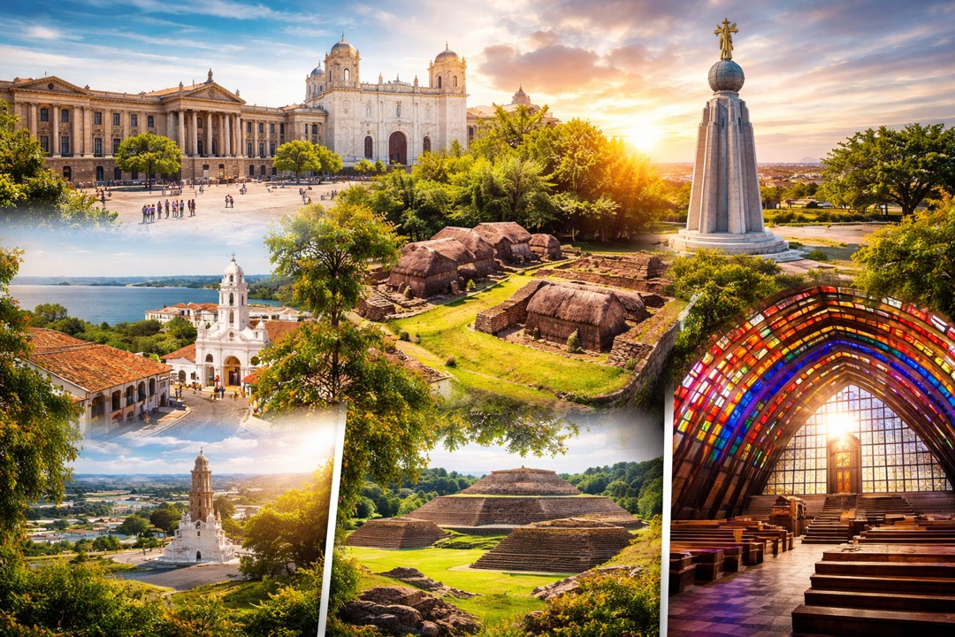 6 lugares históricos que cuentan la historia de El Salvador