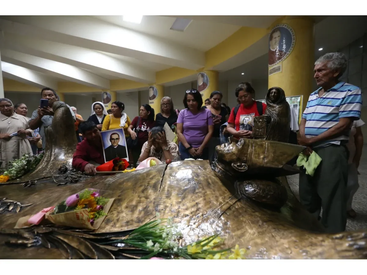 Conmemoración del 46° aniversario del martirio de San Óscar Arnulfo Romero en San Salvador