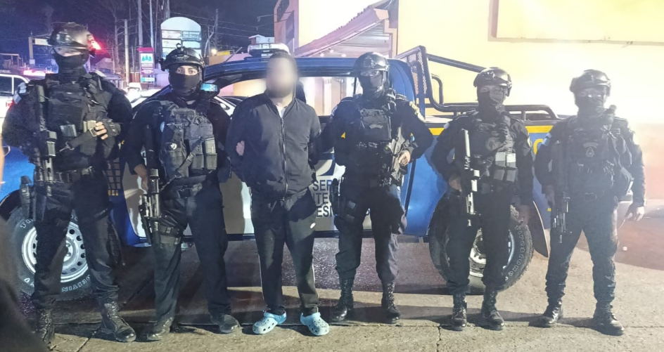 Capturan en Fraijanes a John Núñez, alias \'Big Lips\', solicitado en extradición por nueve delitos