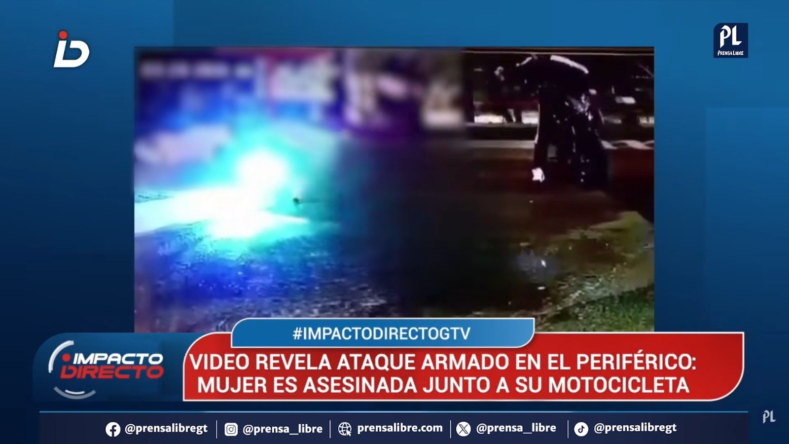 Video evidencia ataque con disparos de ejecución contra mujer en Anillo Periférico, zona 7