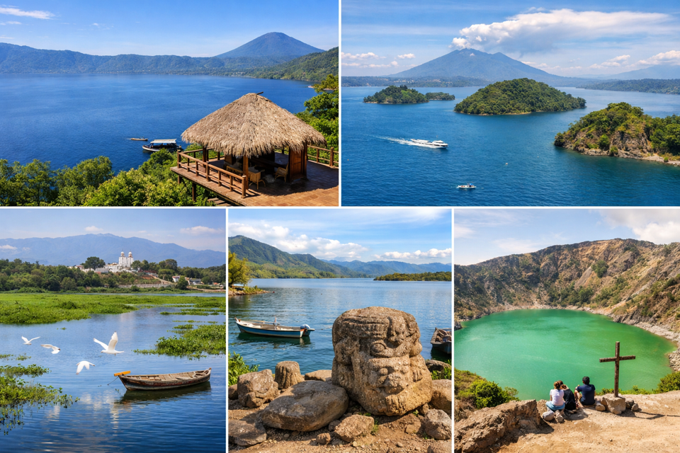5 lagos impresionantes de El Salvador que parecen sacados de una postal