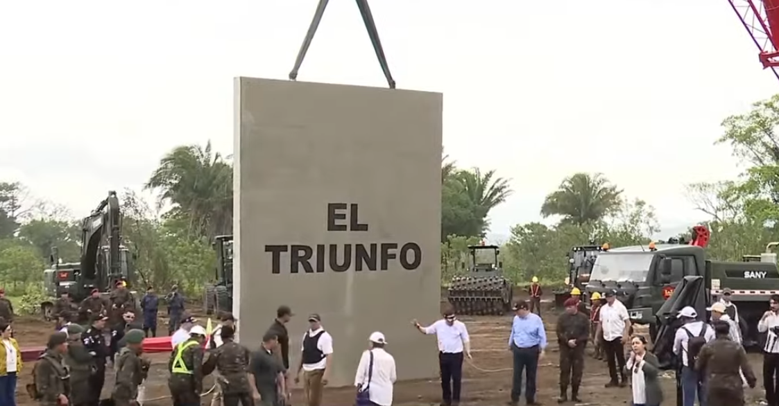 Inician construcción de cárcel de máxima seguridad El Triunfo en Morales, Izabal, con capacidad para más de 2,000 internos
