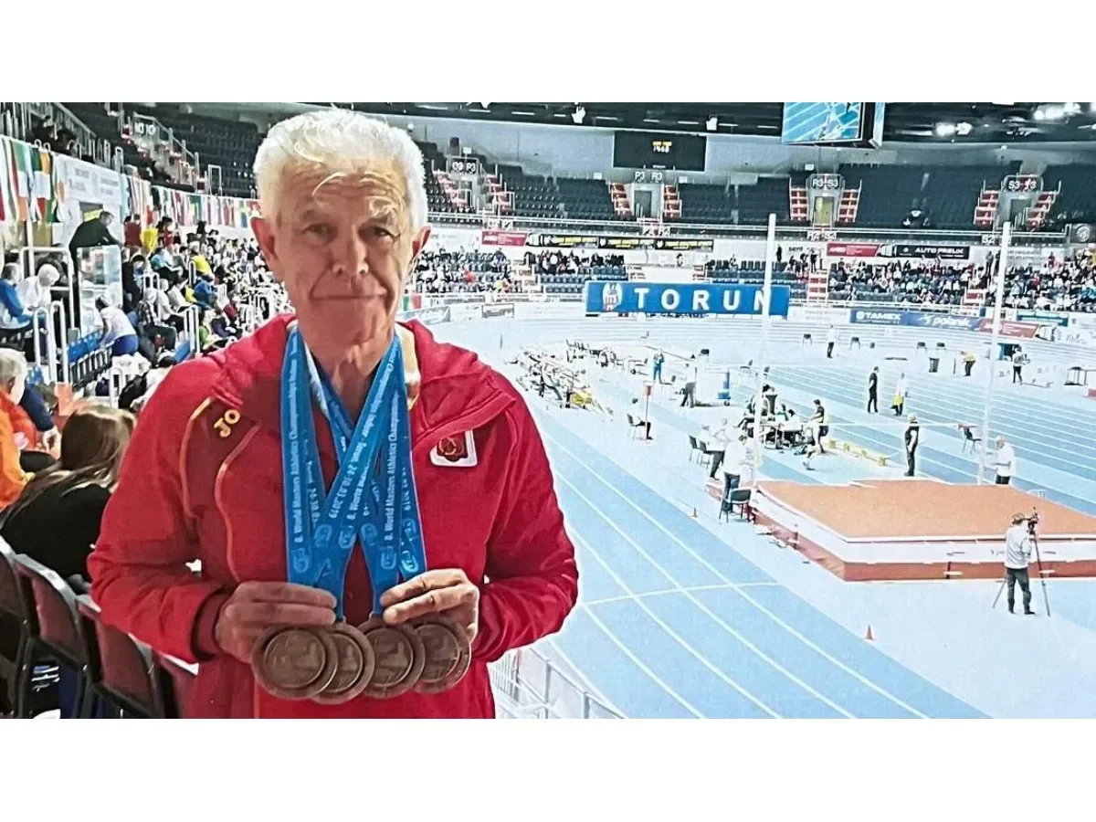 Juan López, el corredor español de 82 años con edad metabólica de 20 años Juan López, el corredor español de 82 años con edad metabólica de 20 años