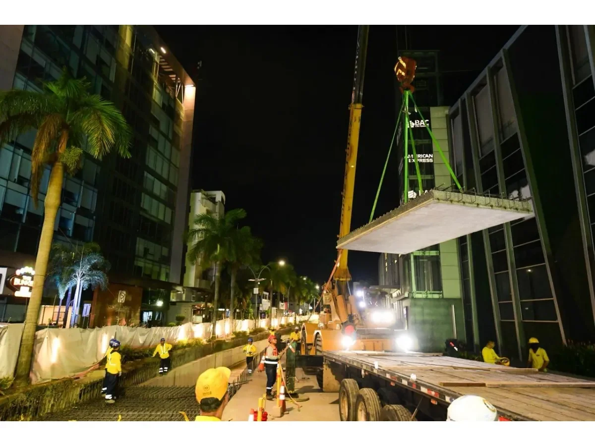Avanza 40 % la construcción del nuevo sistema de drenaje en la Zona Rosa de San Salvador