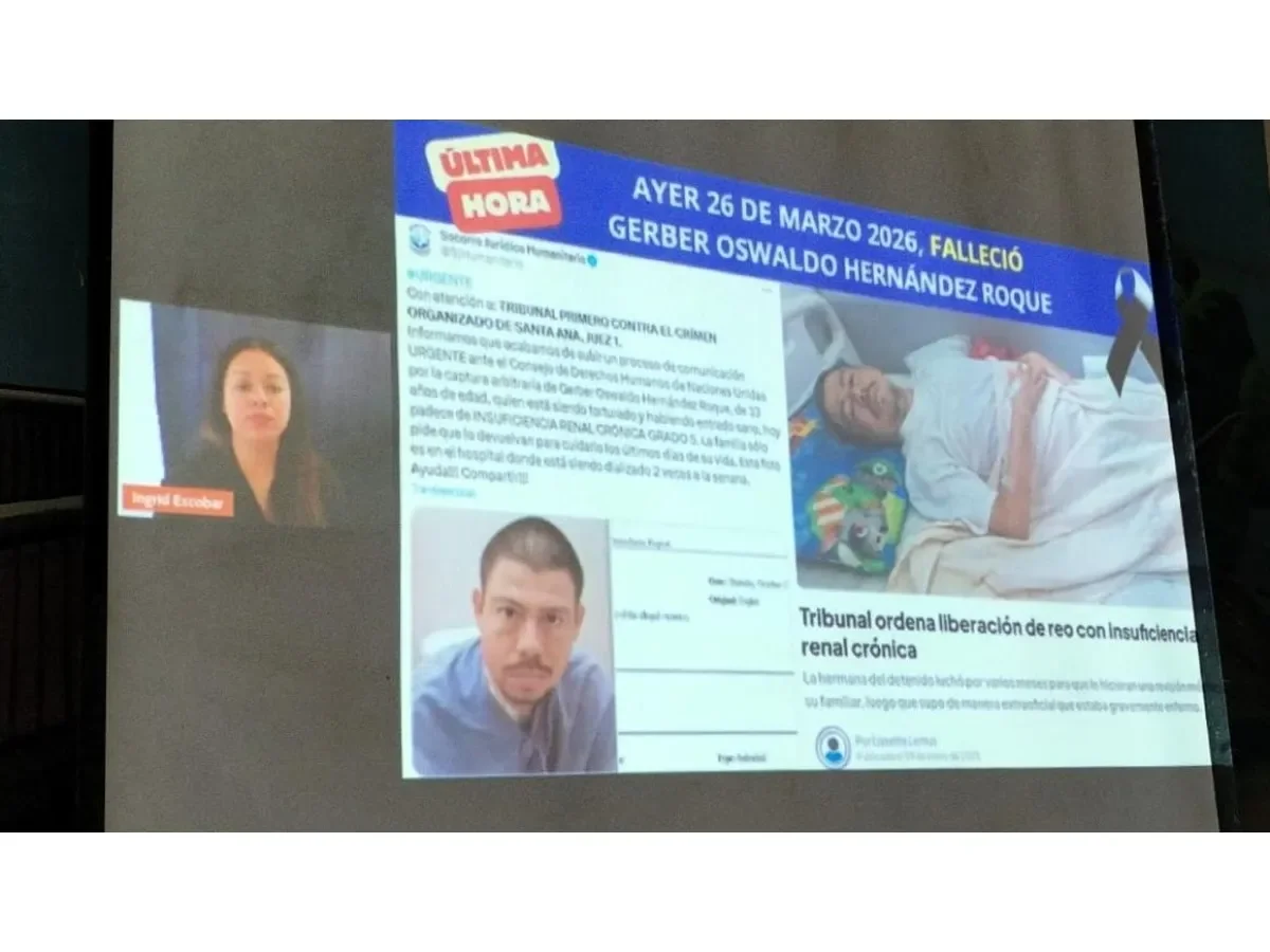 Más de 500 privados de libertad han fallecido en El Salvador durante régimen de excepción, denuncia informe Más de 500 privados de libertad han fallecido en El Salvador durante régimen de excepción, denuncia informe