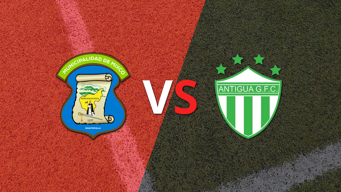 Mixco domina a Antigua GFC con marcador parcial de 2-0 en el Clausura 2026