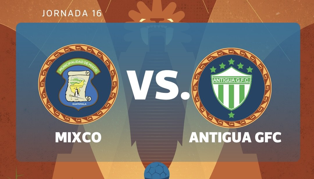 Deportivo Mixco y Antigua GFC abren la jornada 16 del Torneo Clausura 2026 con un duelo decisivo