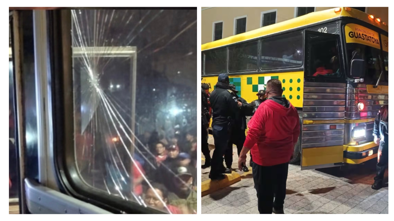 Violencia en Quetzaltenango: Aficionados de Xelajú atacan autobús de Guastatoya y agravan crisis en el fútbol nacional