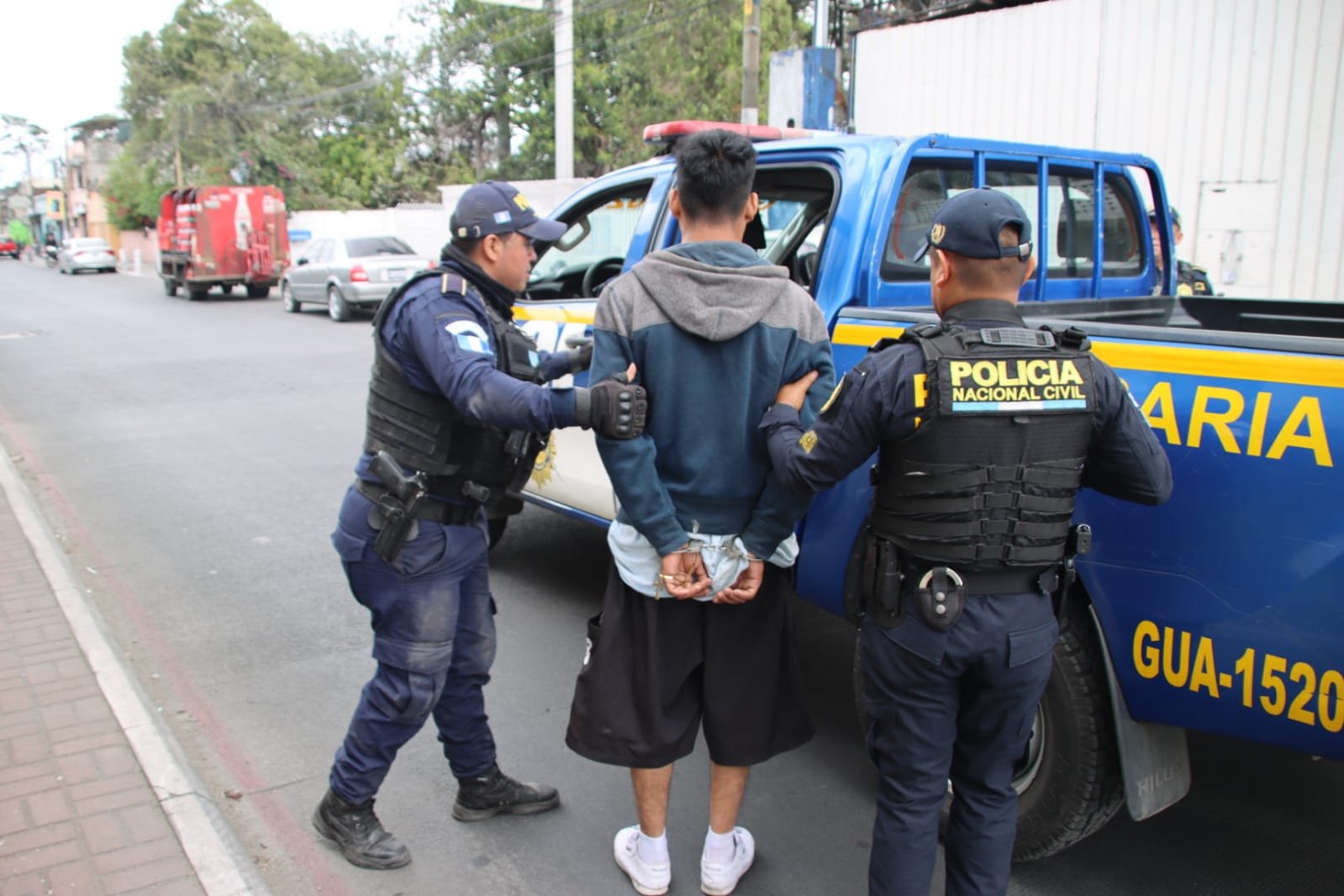 Capturan en Villa Nueva a pandillero salvadoreño buscado por homicidio agravado