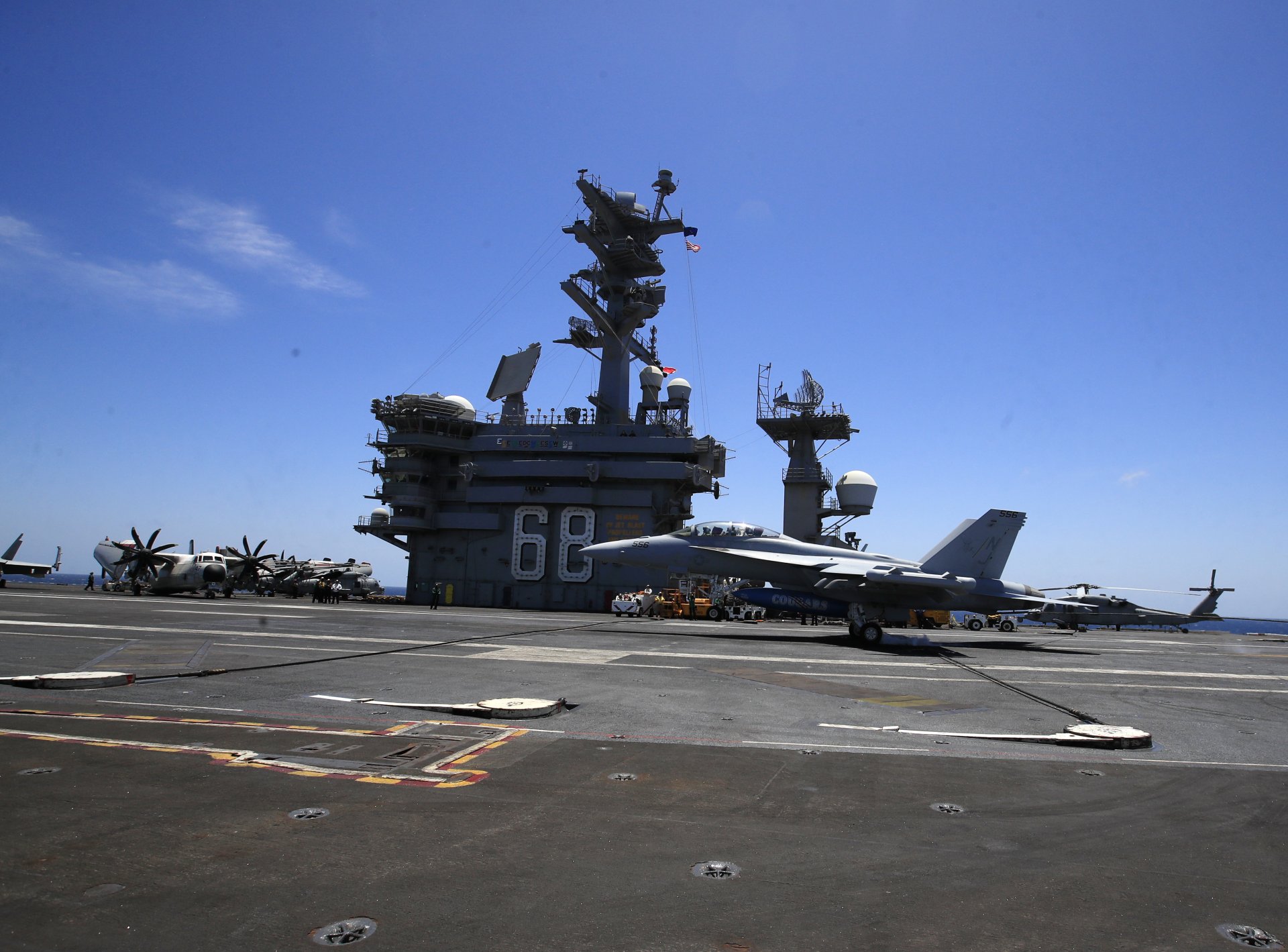 El portaviones USS Nimitz visita Panamá en medio de maniobras y tensiones regionales