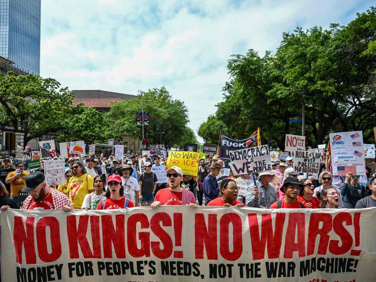 Millones se movilizan en EE.UU. en protestas ‘No Kings’ contra Donald Trump