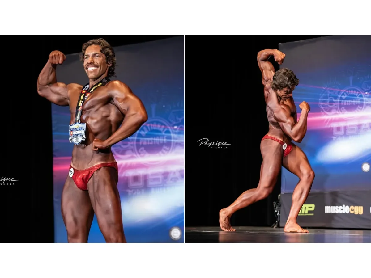 Joseph Baena destaca con triple victoria en su debut en fisicoculturismo