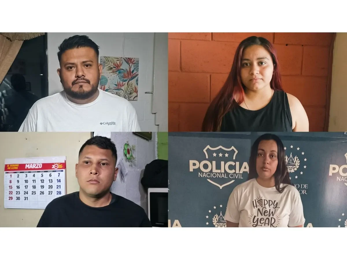 Capturan a cuatro personas por fraude informático mediante clonación de bancas en línea en El Salvador Capturan a cuatro personas por fraude informático mediante clonación de bancas en línea en El Salvador