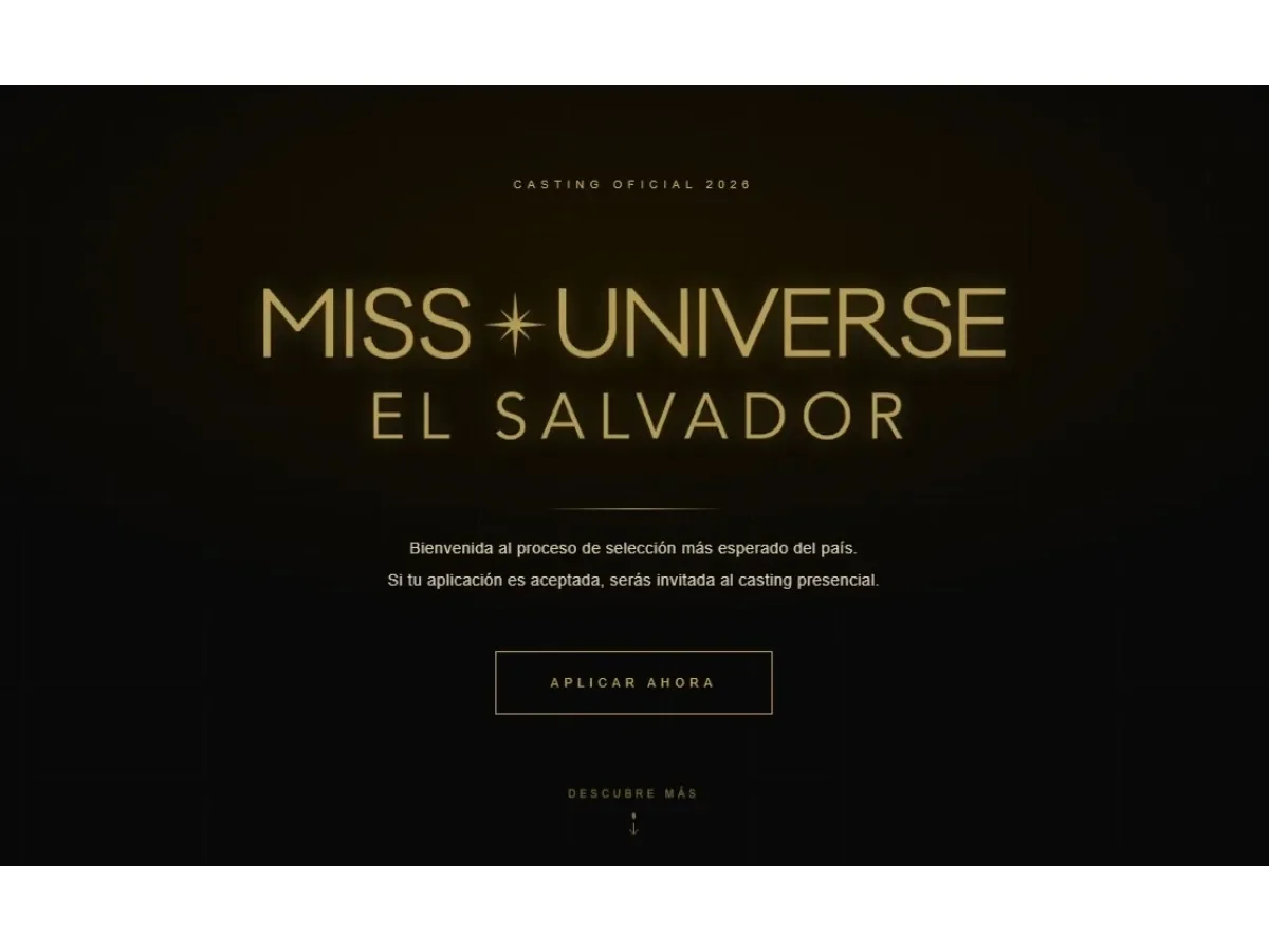 Miss El Salvador inicia proceso de selección para Miss Universo 2026 en Puerto Rico