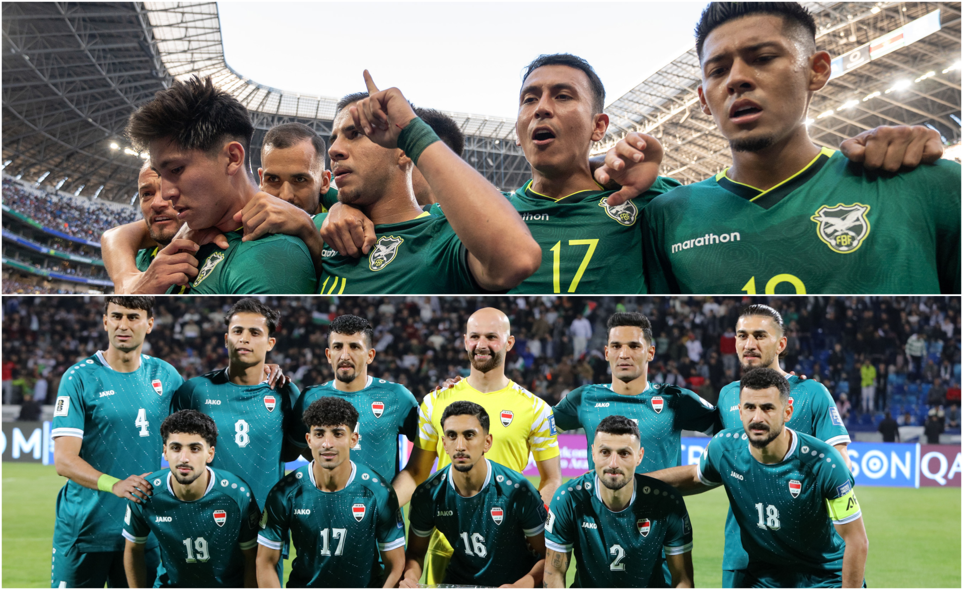 Irak y Bolivia se enfrentan en Monterrey por el último cupo a la Copa Mundial 2026
