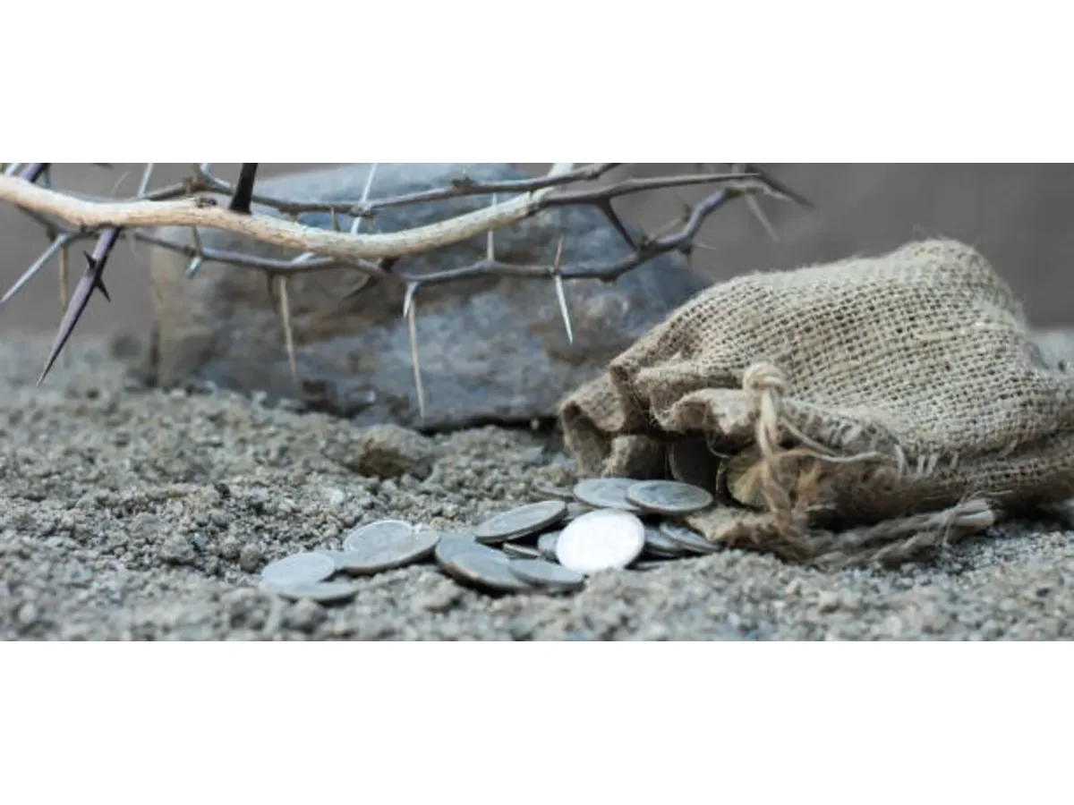 El valor actual de las 30 monedas de plata entregadas a Judas Iscariote por su traición