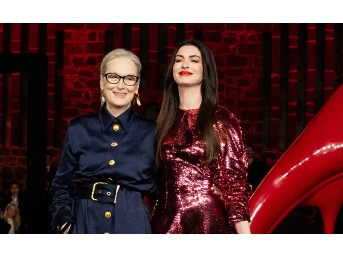 Anne Hathaway y Meryl Streep celebran la cultura mexicana bailando cumbia en su visita a México