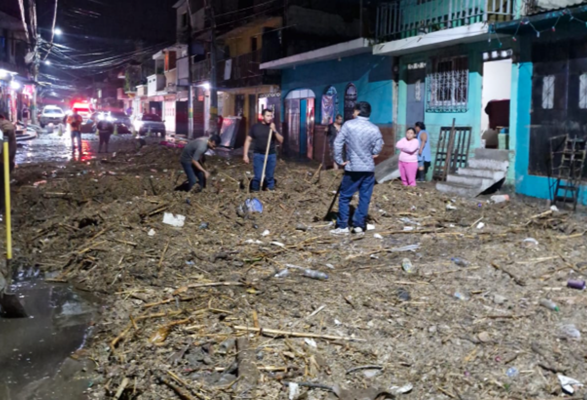 Lluvias intensas causan inundaciones y afectan la movilidad en varios municipios de Guatemala