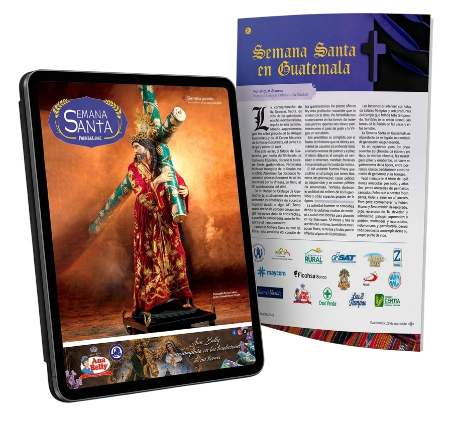 Recorridos y actividades del Pregón de Semana Santa 2026 en Guatemala