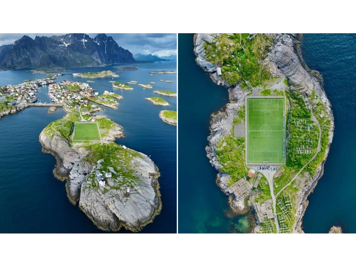 Henningsvær Idrettslag Stadion: El estadio más bello y singular más allá del círculo polar ártico