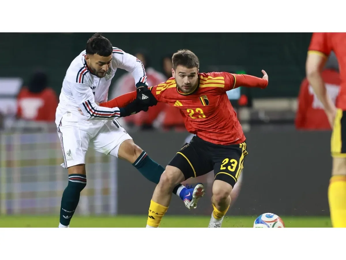 México exhibe buen nivel tras empate 1-1 ante Bélgica en amistoso en Chicago