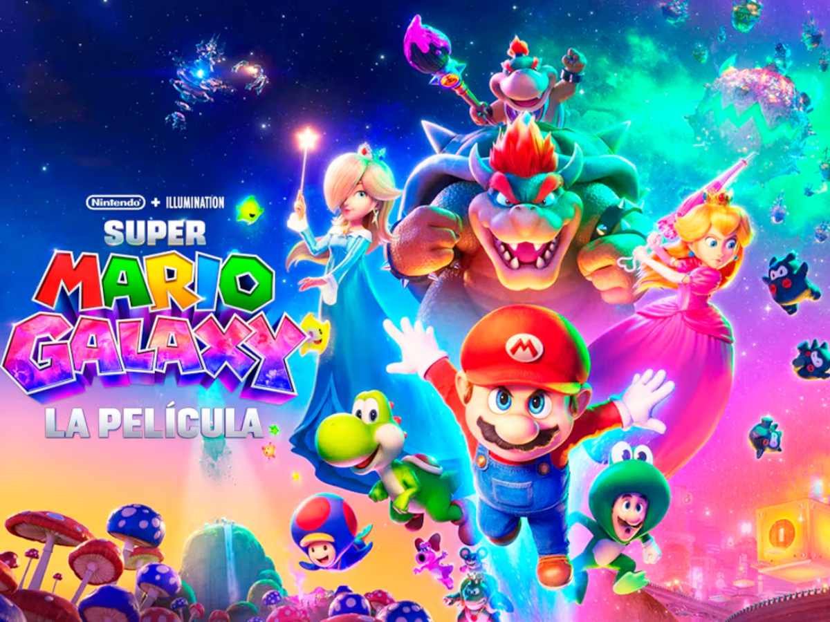 Llega a cines “The Super Mario Galaxy Movie” con una aventura espacial inédita